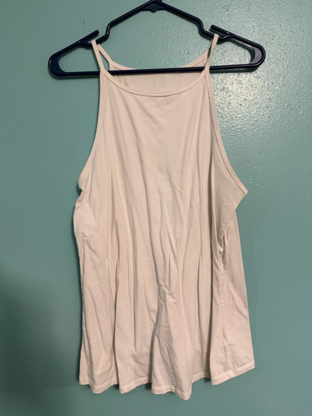 torrid white High-Neck Strappy Tank Top